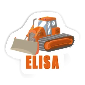 Sticker Elisa Excavator Image