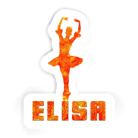 Ballerina Aufkleber Elisa Image