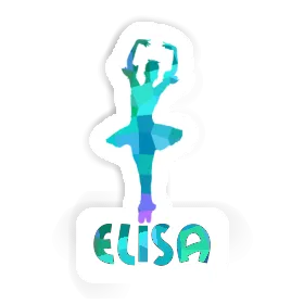 Sticker Ballerina Elisa Image