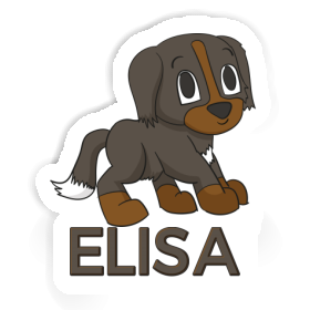 Sticker Elisa Mountain Dog Image