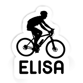 Aufkleber Biker Elisa Image