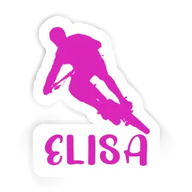 Sticker Biker Elisa Image