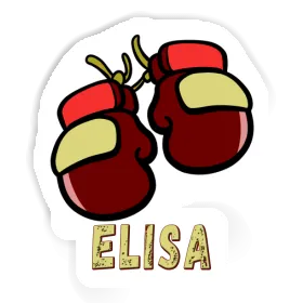 Boxing Glove Sticker Elisa Image