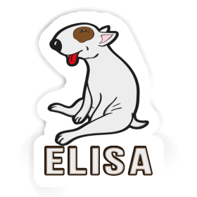 Bull Terrier Sticker Elisa Image