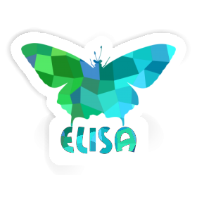 Sticker Elisa Butterfly Image