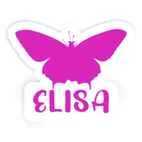 Elisa Sticker Butterfly Image