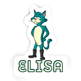 Elisa Sticker Cat Image