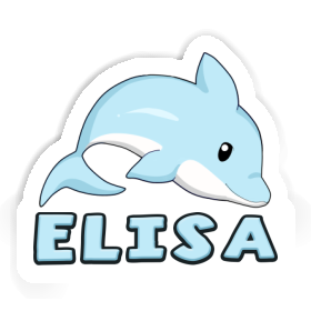 Sticker Dolphin Elisa Image