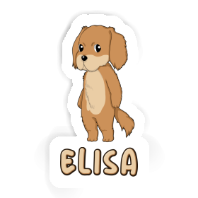 Hovawart Sticker Elisa Image