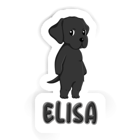 Aufkleber Labrador Elisa Image