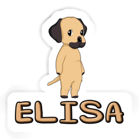 Sticker Elisa Rhodesian Ridgeback Image