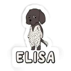 Sticker Elisa Small Munsterlander Image