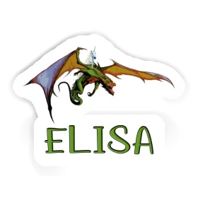 Dragon Autocollant Elisa Image