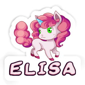 Sticker Elisa Unicorn Image