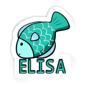 Sticker Fish Elisa Image