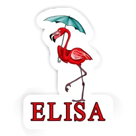 Flamingo Sticker Elisa Image