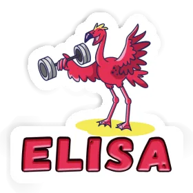 Elisa Sticker Flamengo Image