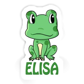 Sticker Elisa Frog Image