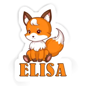 Sticker Fox Elisa Image