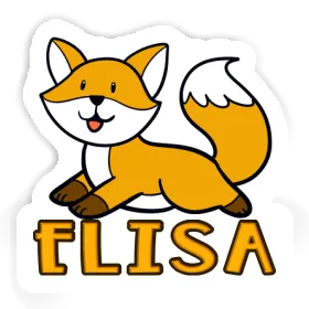 Sticker Fox Elisa Image