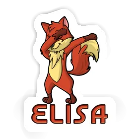 Sticker Elisa Fox Image