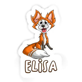 Elisa Sticker Fox Image