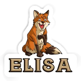 Sticker Elisa Fox Image