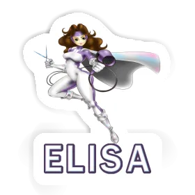 Hairdresser Sticker Elisa Image