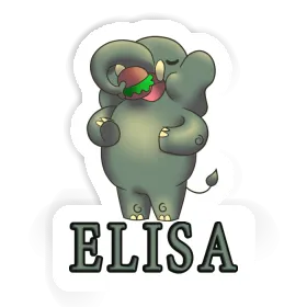 Elefant Sticker Elisa Image