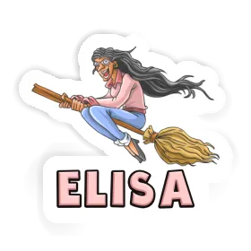 Sticker Elisa Witch Image