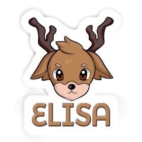 Deer Sticker Elisa Image