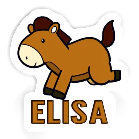 Sticker Horse Elisa Image