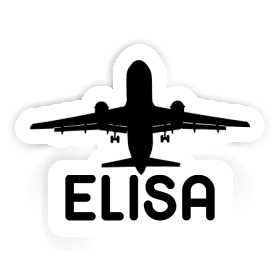 Sticker Jumbo-Jet Elisa Image