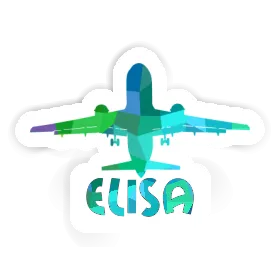 Jumbo-Jet Sticker Elisa Image