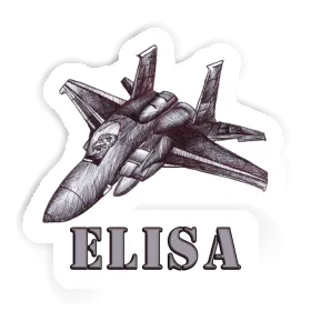 Plane Sticker Elisa Image