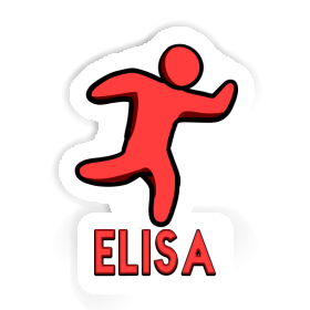 Jogger Sticker Elisa Image