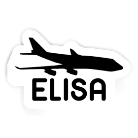 Jumbo-Jet Sticker Elisa Image