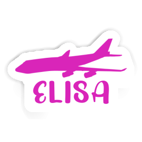 Jumbo-Jet Sticker Elisa Image