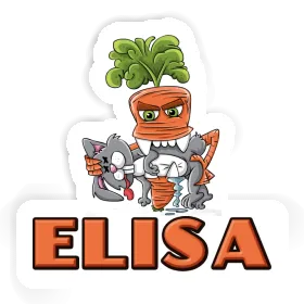 Monster Carrot Sticker Elisa Image