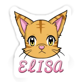 Sticker Cathead Elisa Image