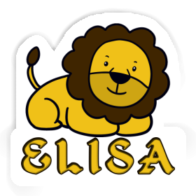 Elisa Sticker Lion Image