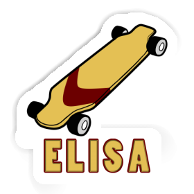 Elisa Autocollant Longboard Image