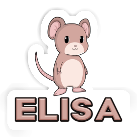 Sticker Elisa Mouse Image