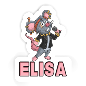 Singer Sticker Elisa Image