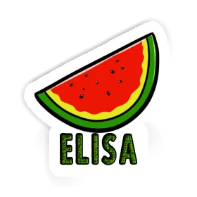 Watermelon Sticker Elisa Image