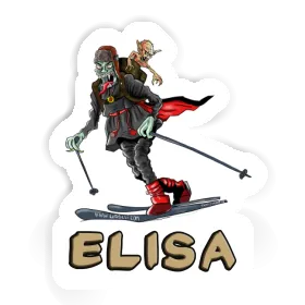 Telemarker Sticker Elisa Image