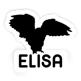 Sticker Elisa Owl Image