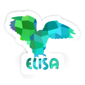 Sticker Owl Elisa Image