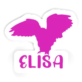 Autocollant Hibou Elisa Image