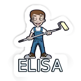 Maler Sticker Elisa Image